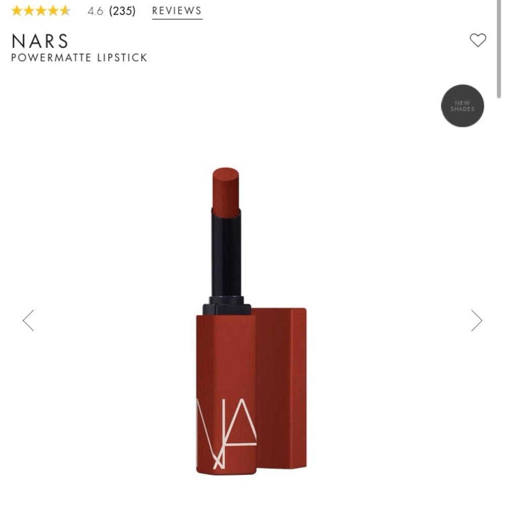 Nars Powermatte Lipstick, Mogrador, NIB